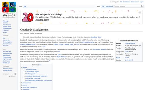 Goodbody Stockbrokers - Wikipedia