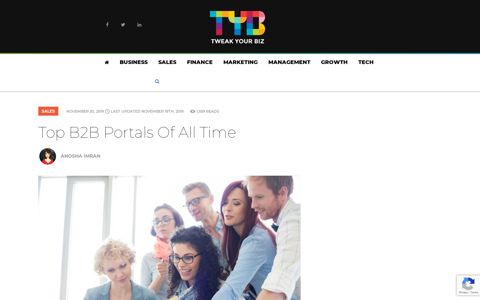 Top B2B Portals Of All Time - Tweak Your Biz