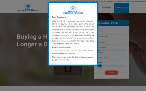 Hinduja Housing Finance | Best Home loan company