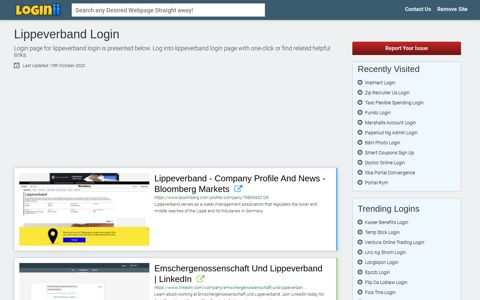Lippeverband Login | Accedi Lippeverband - Loginii.com