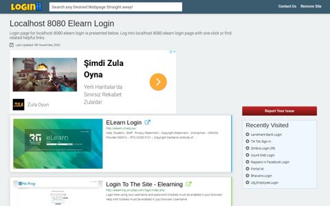 Localhost 8080 Elearn Login - Straight Path to Any Login Page!