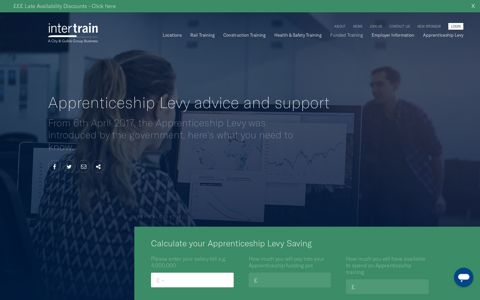Calculate your Apprenticeship Levy Saving - Railway Training ...