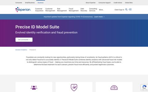 Experian Precise ID | Fraud Detection Software | Identity ...