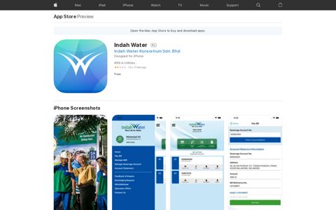 ‎Indah Water on the App Store