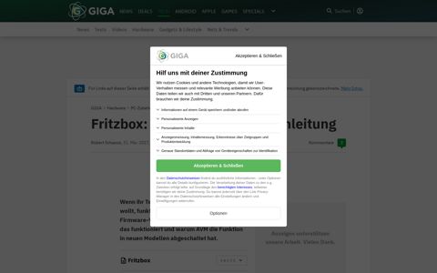 Fritzbox: Telnet aktivieren – Anleitung - Giga