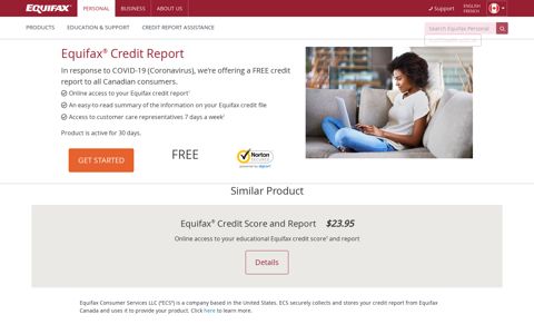 View Your Equifax Credit Report | Equifax Canada