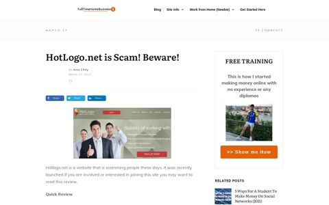 HotLogo.net is Scam! Beware! | FullTimeHomeBusiness