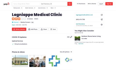 Lagniappe Medical Clinic - Medical Centers - 74 Polo Rd ...