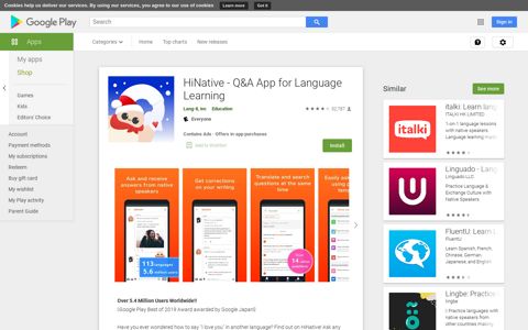 HiNative - Q&A App for Language Learning - Apps on Google ...
