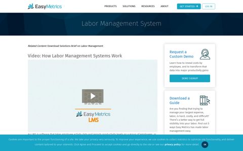 Labor Management System - https://www.easymetrics.com