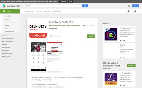 Delhivery MobCast - Apps on Google Play