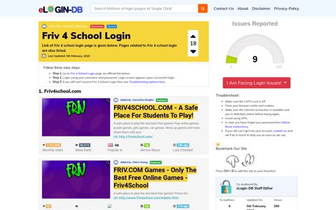Friv 4 School Login - A database full of login pages from all ...