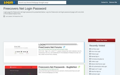 Freecovers Net Login Password - Loginii.com