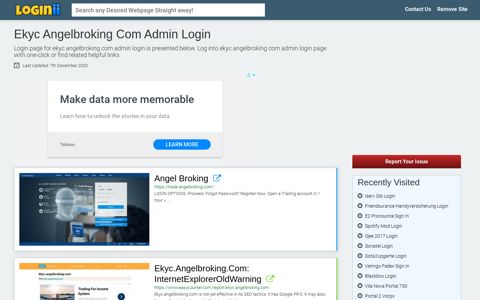 Ekyc Angelbroking Com Admin Login - Loginii.com