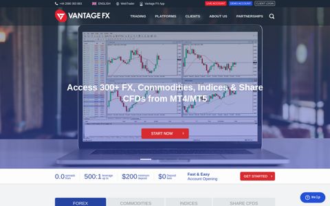 Vantage FX: Best Forex Broker | Regulated Forex Trading ...