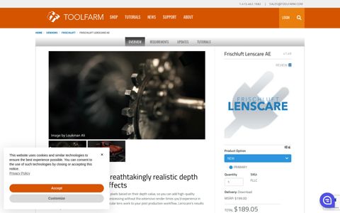 Frischluft Lenscare AE - Toolfarm