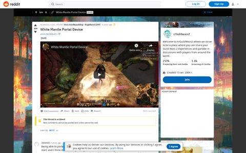 White Mantle Portal Device : Guildwars2 - Reddit