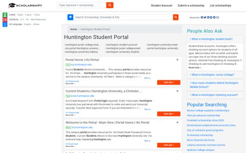 Huntington Student Portal : Gather Recommends Related to ...