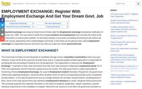 Haryana Employment Exchange