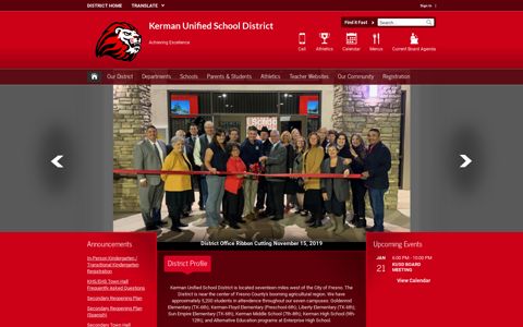Kerman Unified School District / District Homepage
