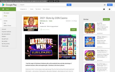 GSN Casino: New Slots and Casino Games - Apps on Google ...