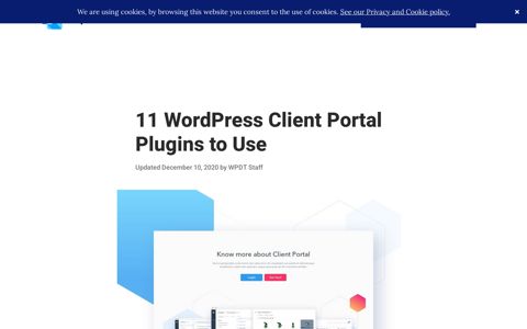 11 WordPress Client Portal Plugins to Use - wpDataTables
