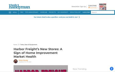 Harbor Freight's New Stores: A Sign of Home Improvement ...