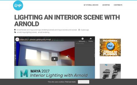 Lighting an Interior Scene With Arnold - Lesterbanks