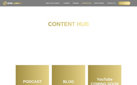 Content Hub - Gym Launch