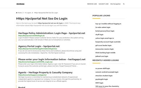 Agency Portal Login - hpciportal.net - iLoveLogin