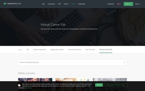 Virtual Career Fair - Graduateland