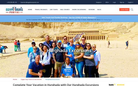 Hurghada Excursions - Egypt Tours Portal