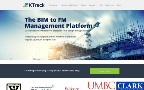 KTrack – The BIM to FM Management Platform