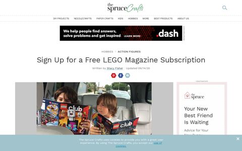 Sign Up for a Free LEGO Magazine Subscription - The Spruce ...