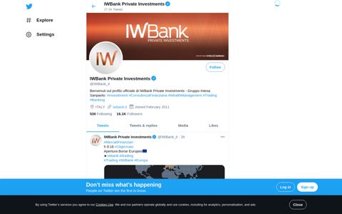 IWBank Private Investments (@IWBank_it) | Twitter