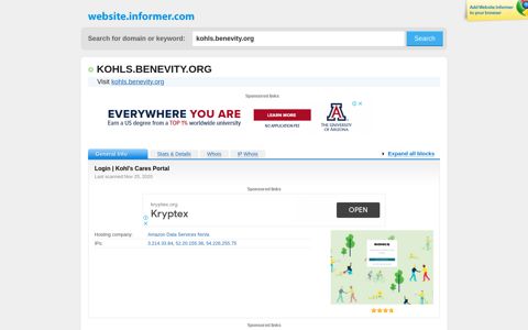 kohls.benevity.org at WI. Login | Kohl's Cares Portal