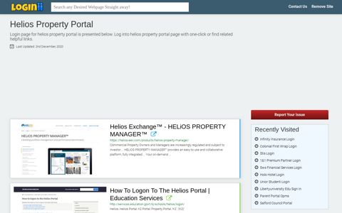 Helios Property Portal - Loginii.com
