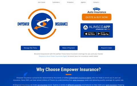 Empower Insurance | Texas Auto Insurance Solutions for Agents