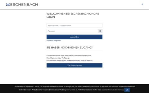 bei Eschenbach Online LOGIN
