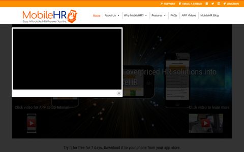 MobileHR App - HR for Small/Medium Businesses.