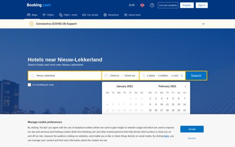 Hotels near Nieuw-Lekkerland - Booking.com