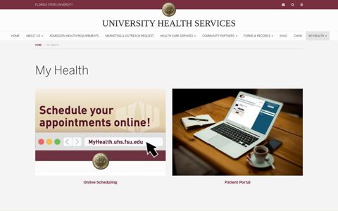 My Health | University Health Services - FSU | University ...