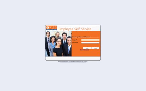 HRMS Login Page