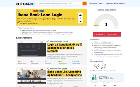 Ikano Bank Loan Login