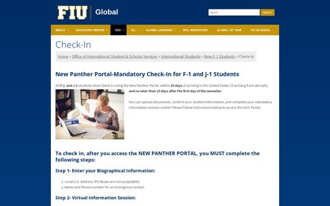 Check-In - Global - FIU Global Affairs