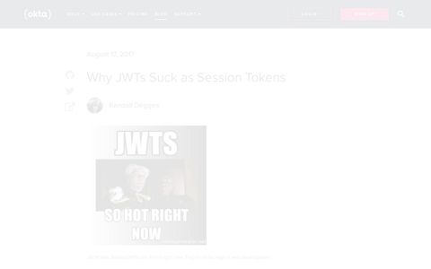 Why JWTs Suck as Session Tokens | Okta Developer