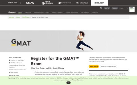 Register for the GMAT Exam | GMAT Exam | mba.com
