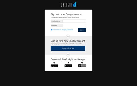 Onsight Mobile App