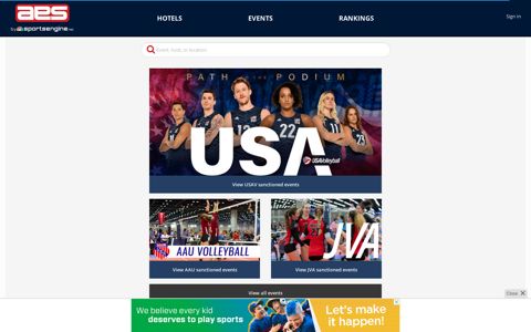 Find Volleyball Events & Rankings | Learn About Volleyball ...