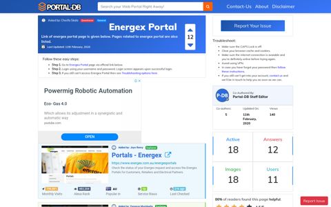 Energex Portal